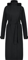 AGU Trench Coat Long Raincoat Urban Plein air Femme - Zwart - XS