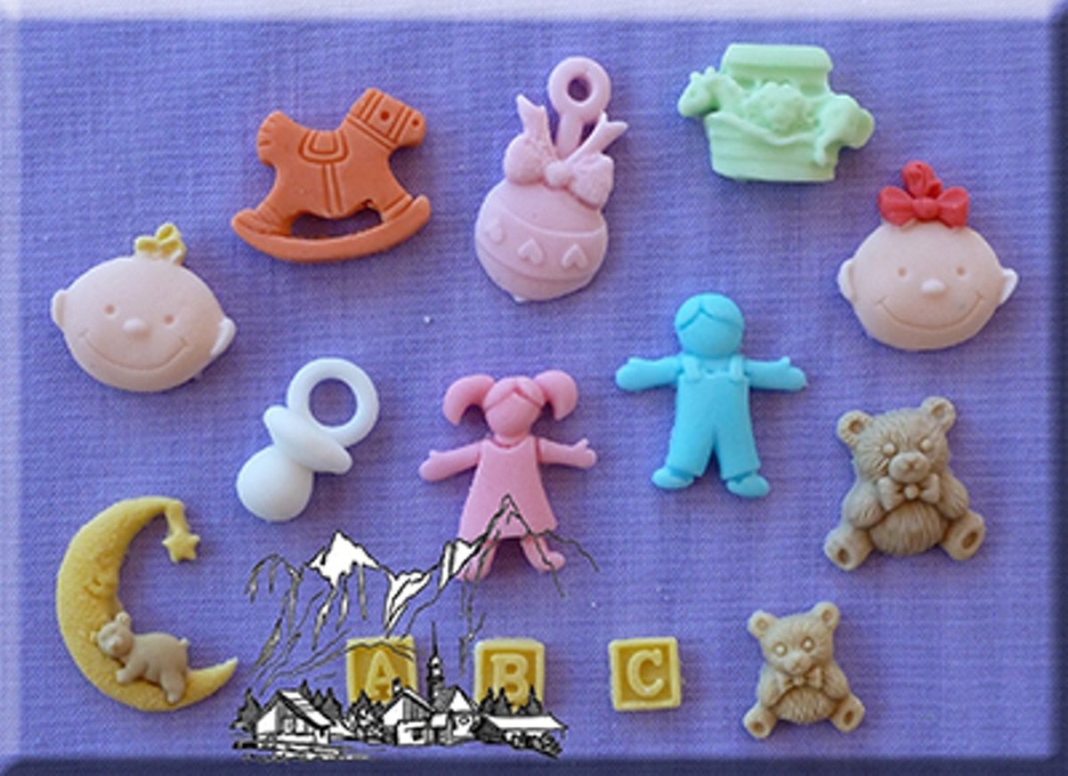 Alphabet Moulds - Nursery