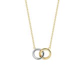 The Fashion Jewelry Collection Ketting Rondjes 1,3mm 40 - 42 - 44 cm - Goud