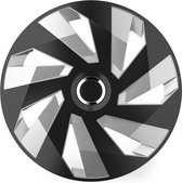 Wieldoppen Vector zwart/zilver 15 inch