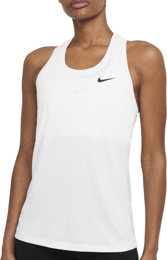 Nike Dri-FIT Racerback Sporttop - Dames - Wit - Maat S