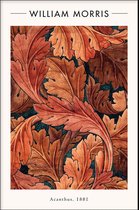 Walljar - William Morris - Acanthus - Muurdecoratie - Poster met lijst