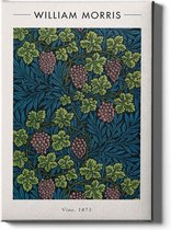 Walljar - William Morris - Vine II - Muurdecoratie - Canvas schilderij