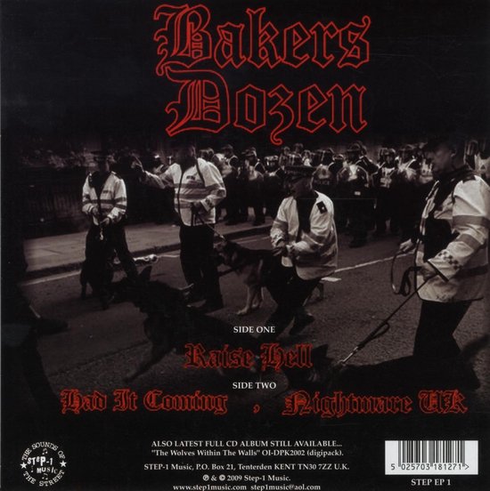 Bakers Dozen Raise Hell (7" Vinyl Single), Bakers Dozen Muziek