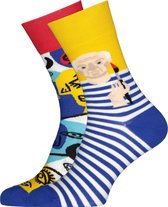 Many Mornings sokken - Picassocks - Unisex - Maat: 39-42