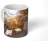 Mok - Tuktuk tijdens zonsondergang - 350 ML - Beker