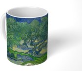 Mok - Koffiemok - De olijfbomen - Vincent van Gogh - Mokken - 350 ML - Beker - Koffiemokken - Theemok
