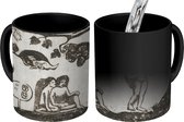 Magische Mok - Foto op Warmte Mok - Women, animals and foliage - Paul Gauguin - 350 ML