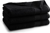 Seashell Hotel Collectie Handdoek - Zwart - 3 stuks - 70x140cm