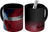 Magische Mok - Foto op Warmte Mokken - Koffiemok - Vlag van Letland - Magic Mok - Beker - 350 ML - Theemok