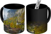 Magische Mok - Foto op Warmte Mok - Dorp in de Lauterbrunnnen in Zwitserland - 350 ML