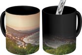 Magische Mok - Foto op Warmte Mok - Boedapest - Brug - Zonsondergang - 350 ML