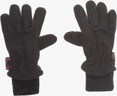 Heat Keeper kinder fleece handschoenen - Zwart - Maat 134/140