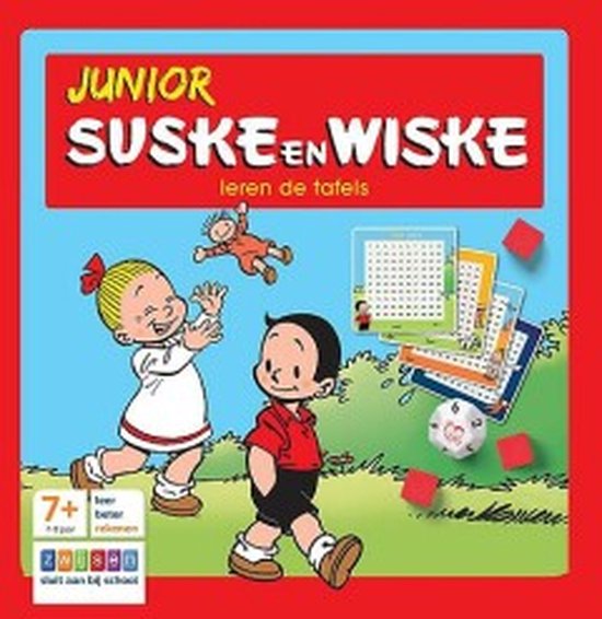 Junior Suske en Wiske  -   Suske & Wiske leren de tafels