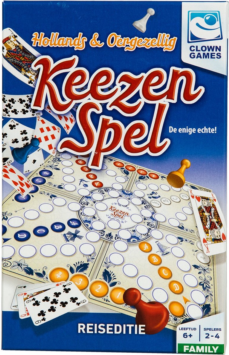 Clown Games Keezenspel Reiseditie — afbeelding 2