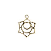 Sacrale Chakra Hanger Messing