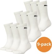 Puma D Basic Sport  Sportsokken - Maat 39-42 - Unisex - wit 9-pack