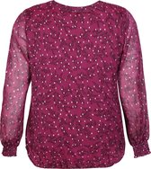 Zhenzi blouse QUINN voile gevoerd