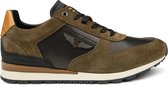 PME Legend Lockplate sneakers groen Suede - Heren - Maat 42