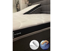 Hilton Hotel Splittopper - 200x210 - Medium - HR60 Koudschuim - ca. 12 cm dik - Cool & Fresh - SPLIT