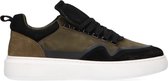 Sacha - Heren - Groene nubuck sneaker - Maat 43