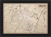 Decoratief Beeld - Houten Van Heiloo - Hout - Bekroned - Bruin - 21 X 30 Cm