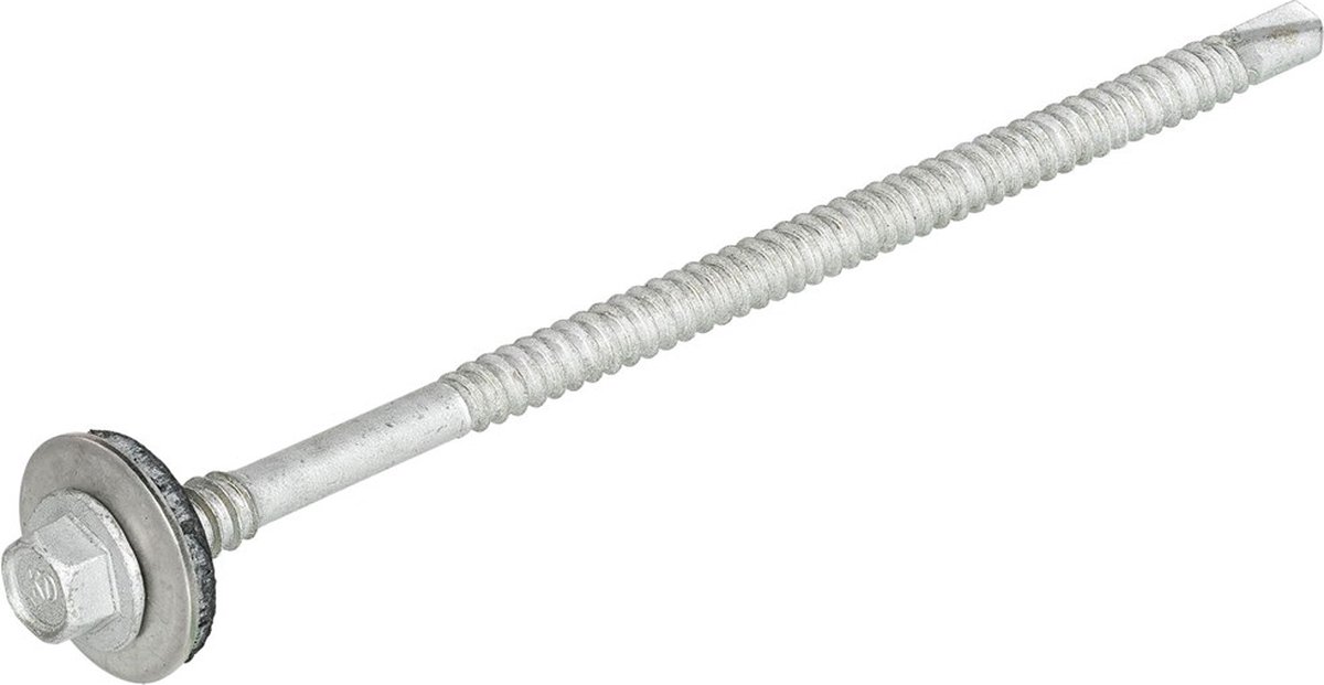 Dak & Gevel - Bi-metaal sandwichpaneelschroef voor staal - BP3 - 6,3/5,5 x 177mm - Voldraad (20 stuks)