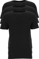 Lacoste T-shirts slim fit (3-pack) - heren T-shirts O-hals - zwart -  Maat: S