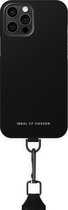 Ideal of Sweden Phone Necklace Case iPhone 12/12 Pro Intense Black