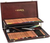 Lyra Rembrandt Polycolor box aquarel potloden