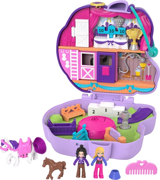 Afbeelding van Polly Pocket Big Pocket World  - Paardenshow - Mattel speelgoed