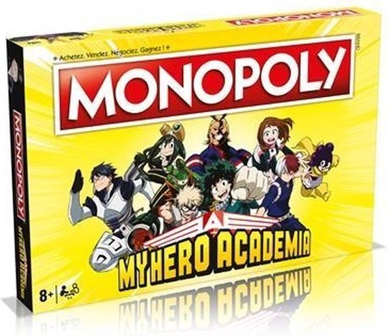 Thumbnail van een extra afbeelding van het spel Monopoly - My Hero Academia
