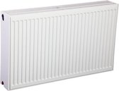 Bally Horizontale Ventielradiator Met 6 Aansluitingen H400xT33xB1800mm 3080 Watt Wit