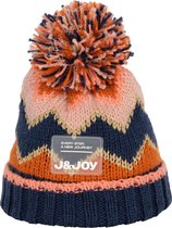 J&JOY - Muts Vrouwen Nunavik Park Jacquard Blue