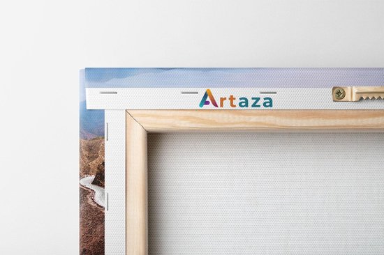 Artaza Peinture Sur Toile Routes Dans Les Montagnes De L'Atlas, Maroc - Sentiers - 40x60 - Photo Sur Toile - Impression Sur Toile