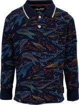 J&JOY - Poloshirt Mannen Churchill River Life Print