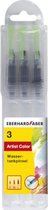 waterpenselen transparant maat S/M/L 4-delig