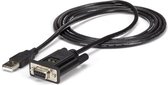 StarTech 1-poort USB naar Nulmodem RS232 DB9 Seriële DCE Verloopkabel met FTDI