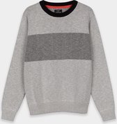 Tiffosi-jongens-trui-sweater-Liberia-kleur: grijs-maat 176