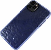Apple iPhone 11 Pro - Silicone transparante soft hoesje Emma blauw - Geschikt voor