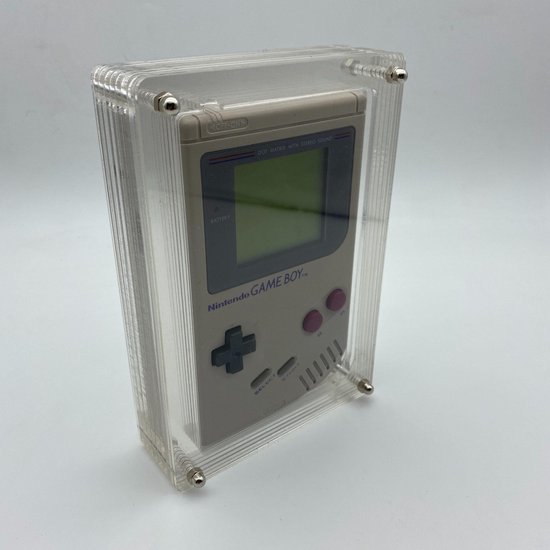 Foto: Display stand case geschikt voor gb game boy classic game cadeau