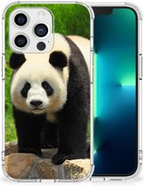TPU Siliconen Hoesje Geschikt voor iPhone 13 Pro GSM Hoesje met doorzichtige rand Panda