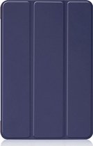Shop4 - iPad mini (2021) Hoes - Smart Book Case Donker Blauw