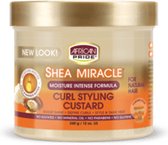 AFRICAN PRIDE - SHEA BUTTER MIRACLE - CURL STYLING CUSTARD 12OZ