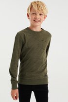 WE Fashion Jongens gemêleerd T-shirt met borstzak