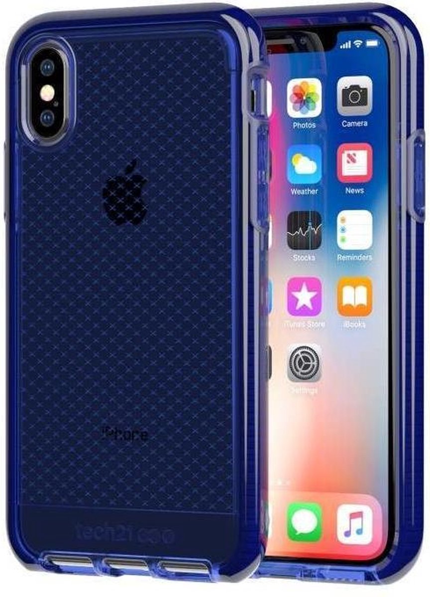 iPhone X - XS Back Case Tech21 Paars