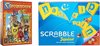 Afbeelding van het spelletje Spellenbundel - 2 Stuks - Carcassonne Junior & Mattel Scrabble Junior