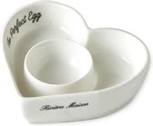 Riviera Maison Eierdop Eierhouder - The Perfect Heart Egg Cup - Wit