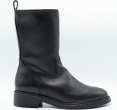 Unisa Erasmo Enkellaarsjes - Enkelboots met rits - Dames - Zwart - Maat 41