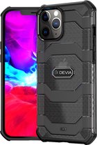 Devia Vanguard iPhone 12 Pro Max hoesje zwart - BackCover - anti shock - tot 3 meter valbescherming